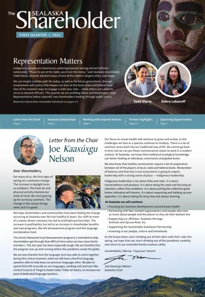 2021 Q1 Shareholder Newsletter